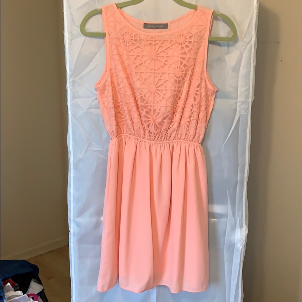 Light pink flower dress!